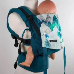 PORTE-BÉBÉ PHYSIOLOGIQUE EN COTON BIO - CLIPTSY - PRESCHOOL De 12 Kg à 5/6 Ans