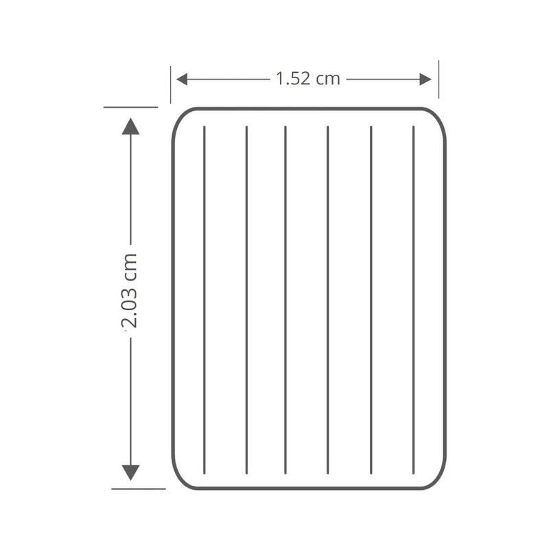 Intex Prestige Downy Jr. Twin Airbed - Lit Gonflable - 191x152x25cm - Avec Accessoires 4 Intex Prestige Downy Jr. Twin Airbed - Lit Gonflable - 191x152x25cm - Avec Accessoires – Image 4