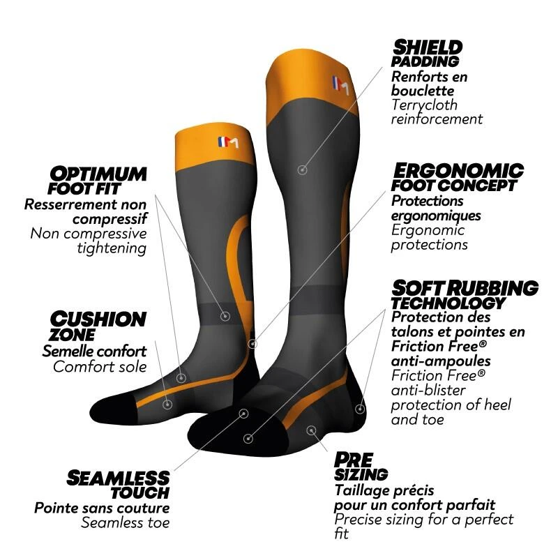 Monnet PRO HUNTING - CHAUSSETTE HAUTE DE CHASSE 5 Monnet PRO HUNTING - CHAUSSETTE HAUTE DE CHASSE – Image 5