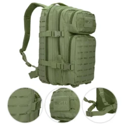 Mil-Tec Sac A Dos Tactique Assault Laser Cut Vert 20l