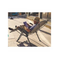 SOPLAIR Chaise Longue Relax Belem Réglable En Hauteur Compact Camping-Car -Quechua Magasin soplair chaise longue relax belem reglable en hauteur compact camping car 4