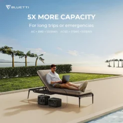 Station Électrique Portable BLUETTI AC60+B80+PV200,IP65 Générateur Solaire -Quechua Magasin station electrique portable bluetti ac60b80pv200ip65 generateur solaire 4
