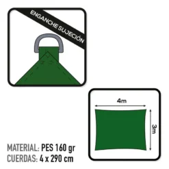 Store D'ombrage Aktive Garden Couleur Verte 6 Store D'ombrage Aktive Garden Couleur Verte -Quechua Magasin store dombrage aktive garden couleur verte 2