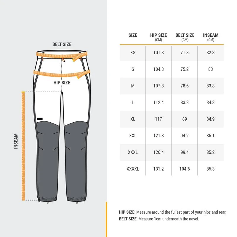 Sur-pantalon Imperméable - 20 0000 Mm H²0- Coutures étanches - MT500 - Femme 6 Sur-pantalon Imperméable - 20 0000 Mm H²0- Coutures étanches - MT500 - Femme – Image 6