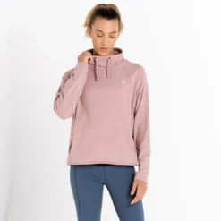 Dare 2b Sweat FLEUR EAST GLIDE Femme (Mauve Clair) -Quechua Magasin sweat fleur east glide femme mauve clair 3