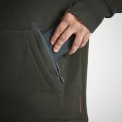 SWEAT-SHIRT CAPUCHE FEMME 500 CHAUD VERT -Quechua Magasin sweat shirt capuche femme 500 chaud vert 4