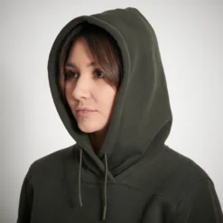 SWEAT-SHIRT CAPUCHE FEMME 500 CHAUD VERT -Quechua Magasin sweat shirt capuche femme 500 chaud vert 5