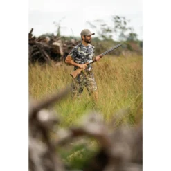 T-SHIRT RESISTANT 100 CAMO WOODLAND GRIS 11 T-SHIRT RESISTANT 100 CAMO WOODLAND GRIS -Quechua Magasin t shirt resistant 100 camo woodland gris 3