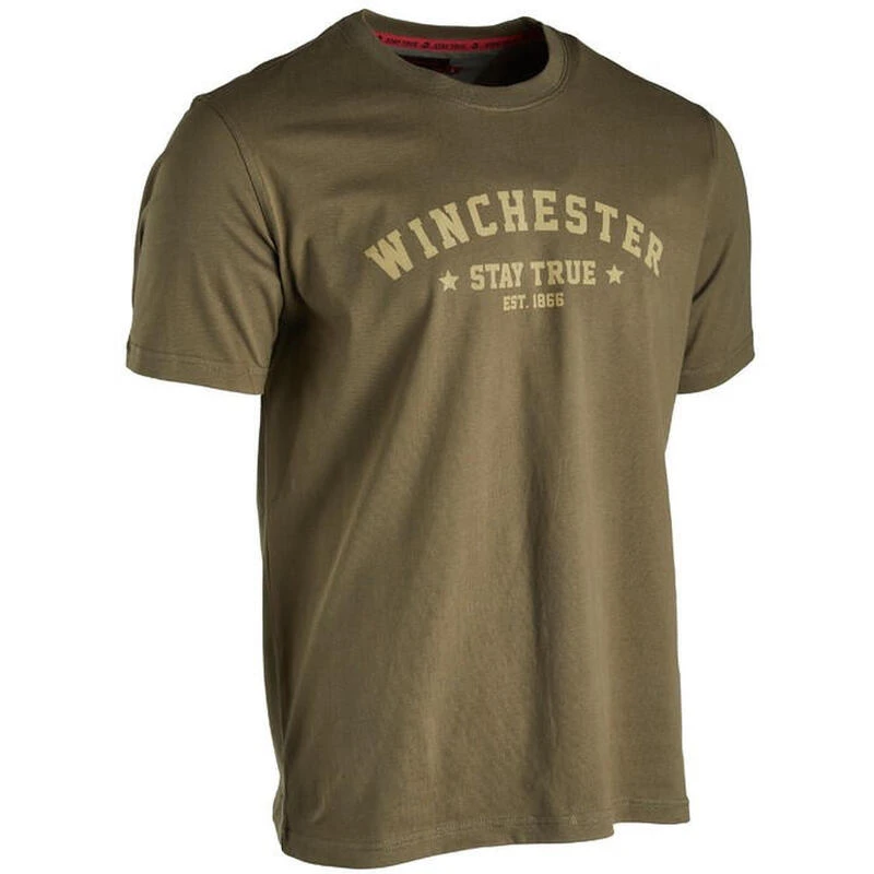 Tee-shirt à Manches Courtes Rockdale Olive Winchester 1 Tee-shirt à Manches Courtes Rockdale Olive Winchester