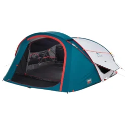 Quechua Tente De Camping - 2 SECONDS XL - 3 Places - Fresh & Black -Quechua Magasin tente de camping 2 seconds xl 3 places fresh and black 3