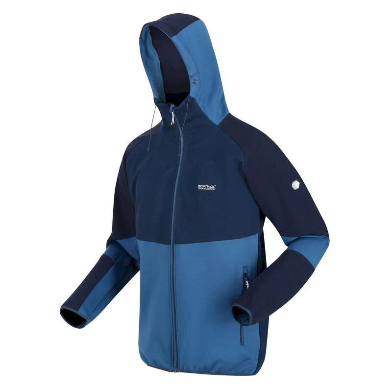 Regatta Veste à Capuche HIGHTON PRO Homme (Bleu Nuit / Bleu) 4 Regatta Veste à Capuche HIGHTON PRO Homme (Bleu Nuit / Bleu) – Image 4