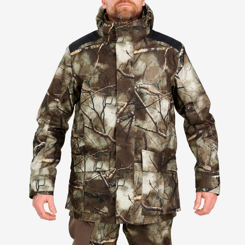VESTE CHASSE CHAUDE ET IMPERMÉABLE 500 3 EN 1 TREEMETIC 4 VESTE CHASSE CHAUDE ET IMPERMÉABLE 500 3 EN 1 TREEMETIC – Image 4