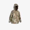 VESTE CHASSE CHAUDE ET IMPERMÉABLE SIBIR 300 JUNIOR CAMOUFLAGE KAMO-BR