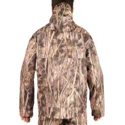Veste Chasse Imperméable 100 Camouflage Marais -Quechua Magasin veste chasse impermeable 100 camouflage marais 4