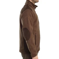 VESTE CHASSE POLAIRE VERNEY CARRON MARRON -Quechua Magasin veste chasse polaire verney carron marron 2