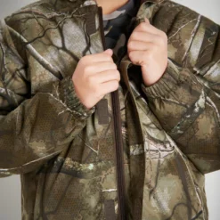 VESTE CHAUDE JUNIOR 100 CAMOUFLAGE TREEMETIC 13 VESTE CHAUDE JUNIOR 100 CAMOUFLAGE TREEMETIC -Quechua Magasin veste chaude junior 100 camouflage treemetic 5