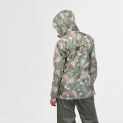 Quechua Veste Coupe Vent Et Déperlante De Randonnée - Raincut Full Zip - Femme -Quechua Magasin veste coupe vent et deperlante de randonnee raincut full zip femme 3