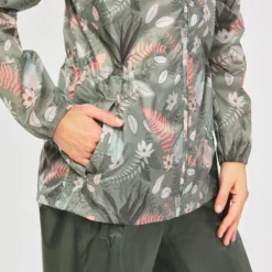 Quechua Veste Coupe Vent Et Déperlante De Randonnée - Raincut Full Zip - Femme -Quechua Magasin veste coupe vent et deperlante de randonnee raincut full zip femme 6