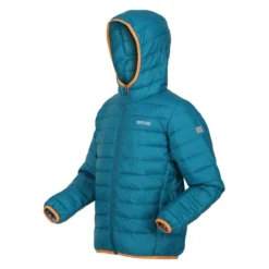 Regatta Veste Matelassée MARIZION Enfant (Bleu Sarcelle Foncé / Bleu Pâle) -Quechua Magasin veste matelassee marizion enfant bleu sarcelle fonce bleu pale 2