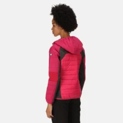 Regatta Veste Matelassée TRUTTON Femme (Rose Fluo / Rose Foncé) -Quechua Magasin veste matelassee trutton femme rose fluo rose fonce 3