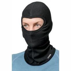 Woolpower Balaclava LITE Merino - Noir -Quechua Magasin woolpower balaclava lite merino noir 3