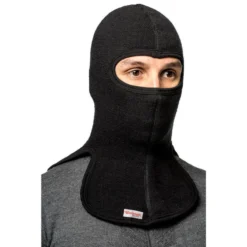 Woolpower Balaclava Merino 400 - Noir -Quechua Magasin woolpower balaclava merino 400 noir 3