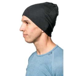 Woolpower Bonnet Merino LITE - Noir -Quechua Magasin woolpower bonnet merino lite noir 2