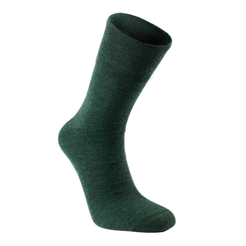 Woolpower Chaussettes Merino Liner Classique LITE - Vert Forêt 1 Woolpower Chaussettes Merino Liner Classique LITE - Vert Forêt