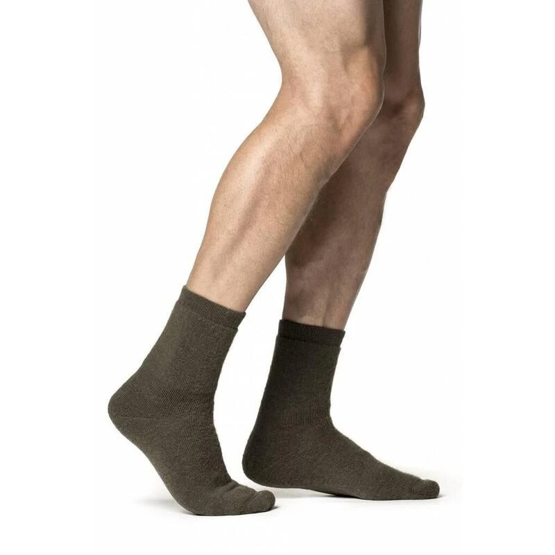 Woolpower Chaussettes Merino Ullfrotté Original 600 - Vert Pin 4 Woolpower Chaussettes Merino Ullfrotté Original 600 - Vert Pin – Image 4